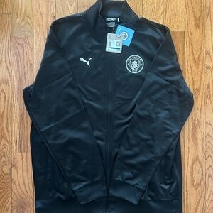 Manchester City Year Of The Dragon Puma Track Jacket Size Medium NEW